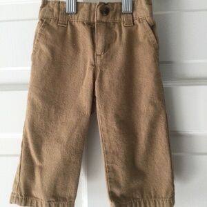 Gymboree khaki tan pants (6-12 months)